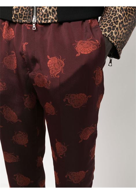 pantalone in tessuto jaquard DRIES VAN NOTEN | Pantalone | PARKINO6369358